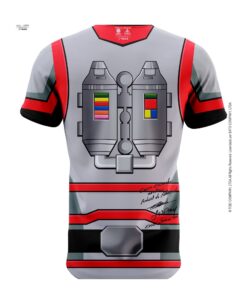 camiseta jaspion parte de trás